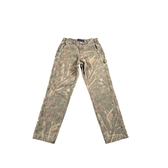 Abercrombie & Fitch Other - Abercrombie & Fitch Mens Loose Carpenter Pants 31x32 Forest Camo Utility Canvas